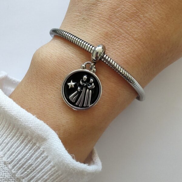 Dije Charm Zodiaco Acero Quirúrgic