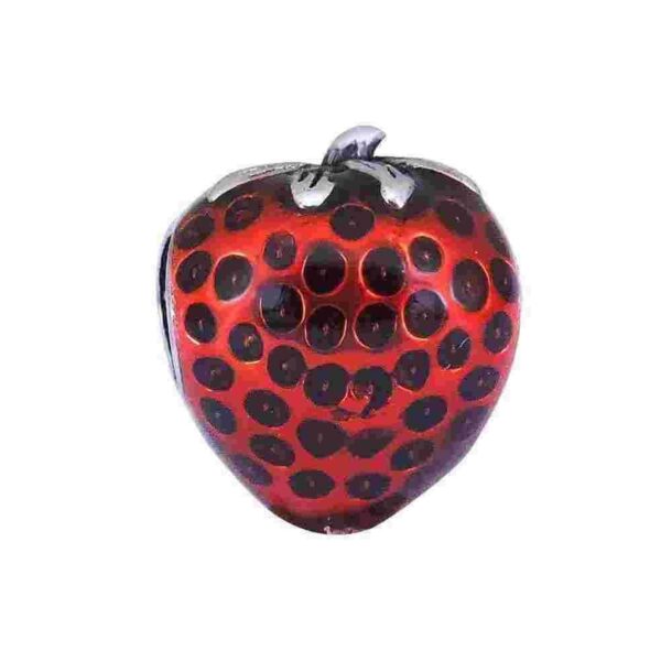 Dije Charm Frutilla Acero Quirúrgico