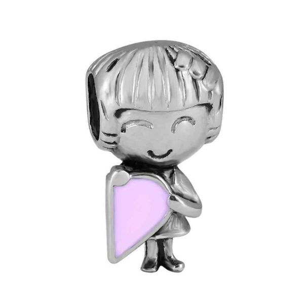 Dije Charm Nena Pareja Acero Quirúrgico