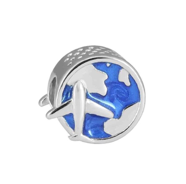 Dije Charm Viajero Acero Quirúrgico