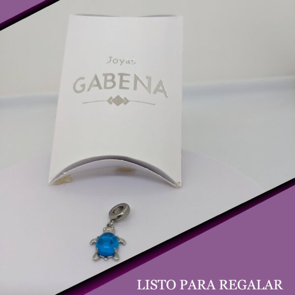 Dije Charm Tortuga Acero Quirúrgico pack