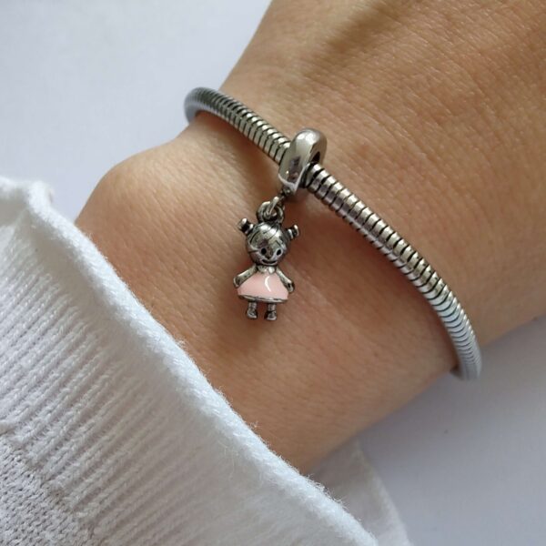 Dije Charm Nena Acero Quirúrgico 3