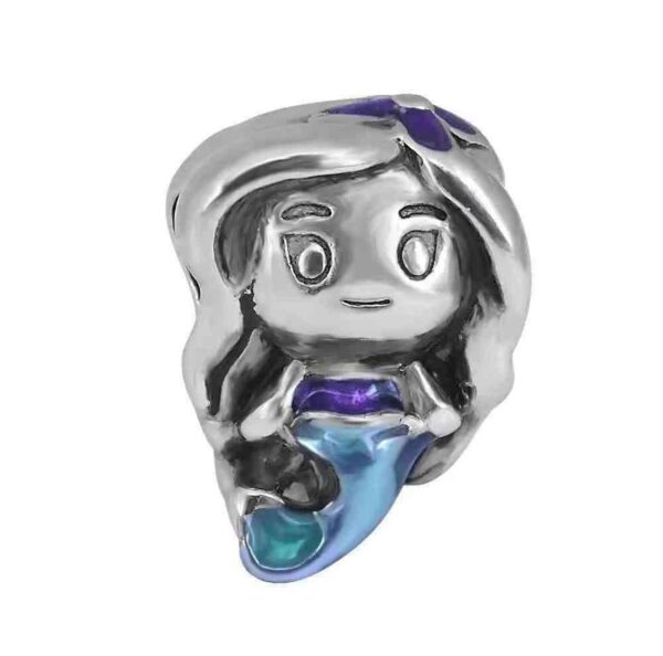 Dije Charm La Sirenita Acero Quirúrgico