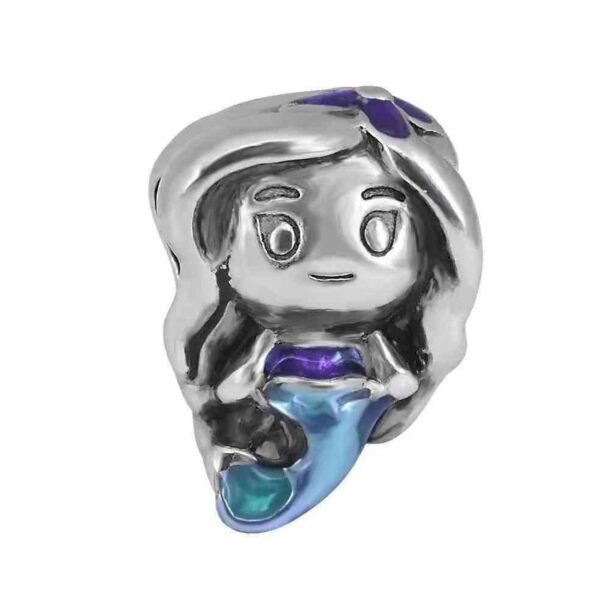 Dije Charm La Sirenita Acero Quirúrgico