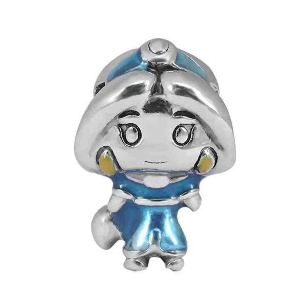 Dije Charm Jazmin Aladin Acero Quirúrgico