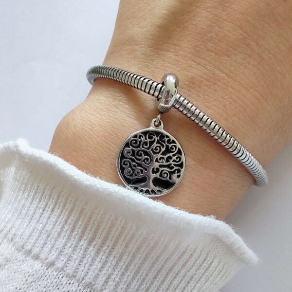 dije Charm Arbol de la Vida Acero Quirúrgico 2