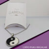 COLLAR yin yang acero quirúrgico pack