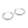Aros Argollas Gruesas 16mm Plata 925