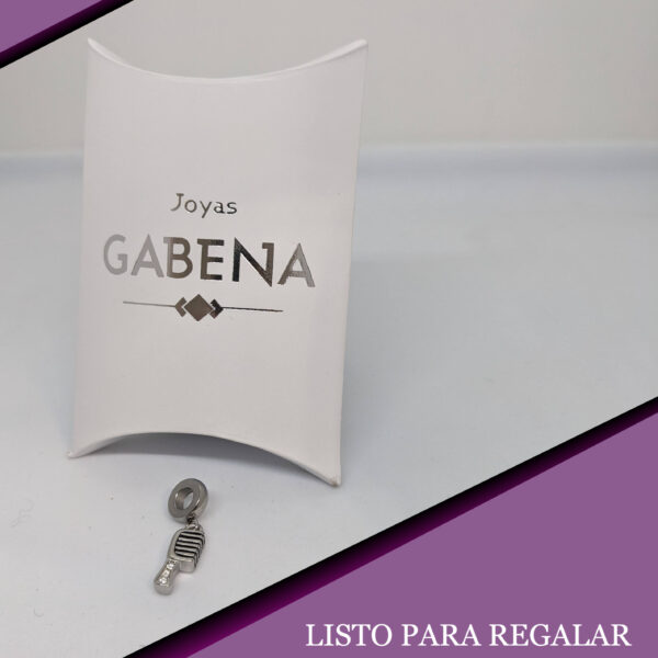 Dije Charm Peine Acero Quirúrgico