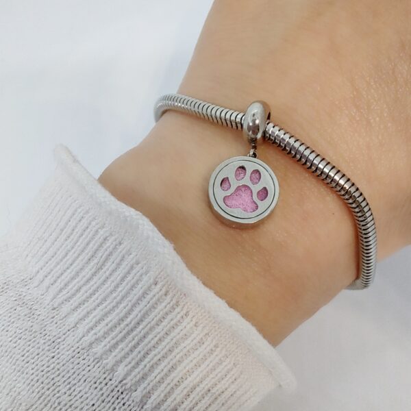 Charm Huella Aromaterapia Acero Quirúrgico