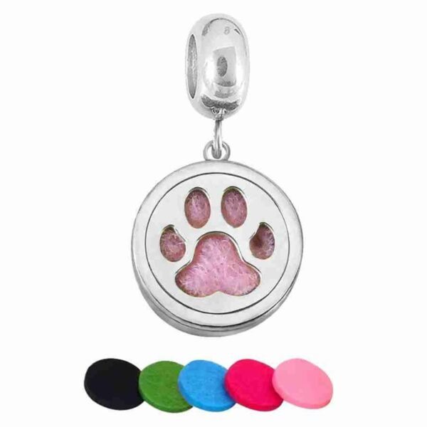 Charm Huella Aromaterapia Acero Quirúrgico